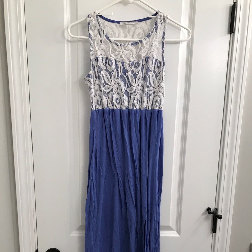 Periwinkle maxi